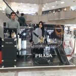 سمپلینگ و پروموشن محصولات پرادا Prada